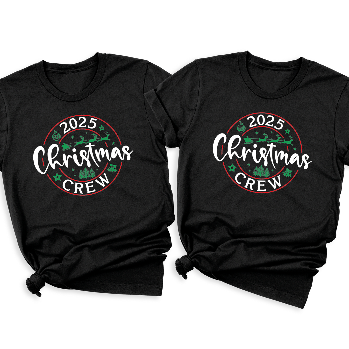 2025 Christmas Crew Shirts – Matching Family Holiday Tees for Christmas