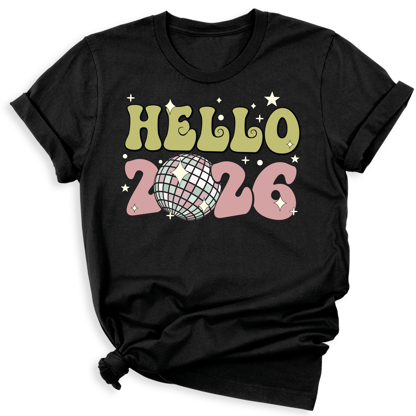 Happy 2026 Shirt – New Year’s Eve Party Family Shirts, Hello 2026 Celebration Tee