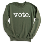 Vote  Sweatshirt Election Day – American Voter Graphic Sweater