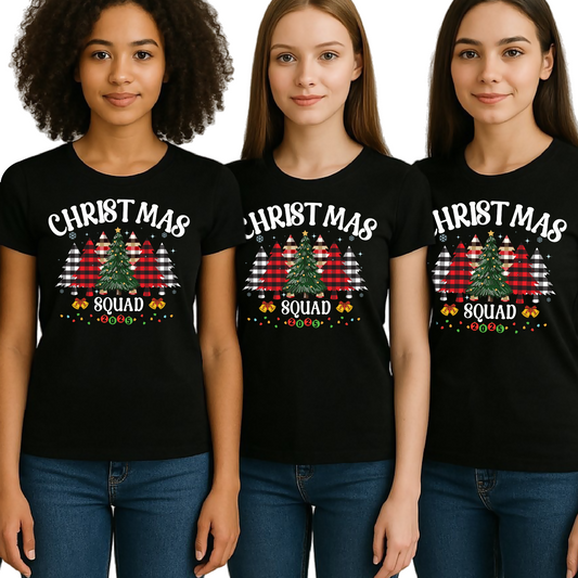 Christmas Squad Shirt 2025 – Matching Family Christmas T-Shirts