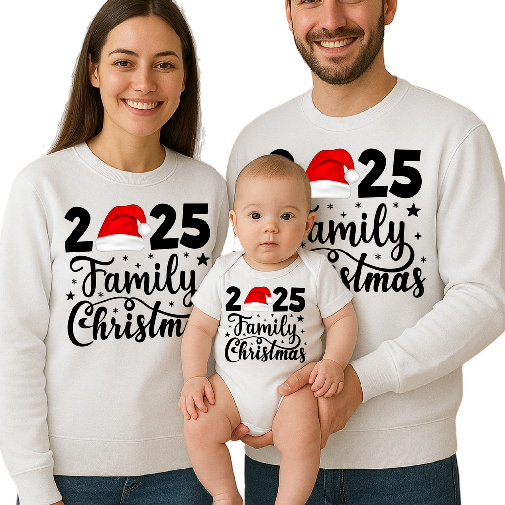 Matching Family Christmas Sweatshirts 2025 – Cute Holiday Family Sweater