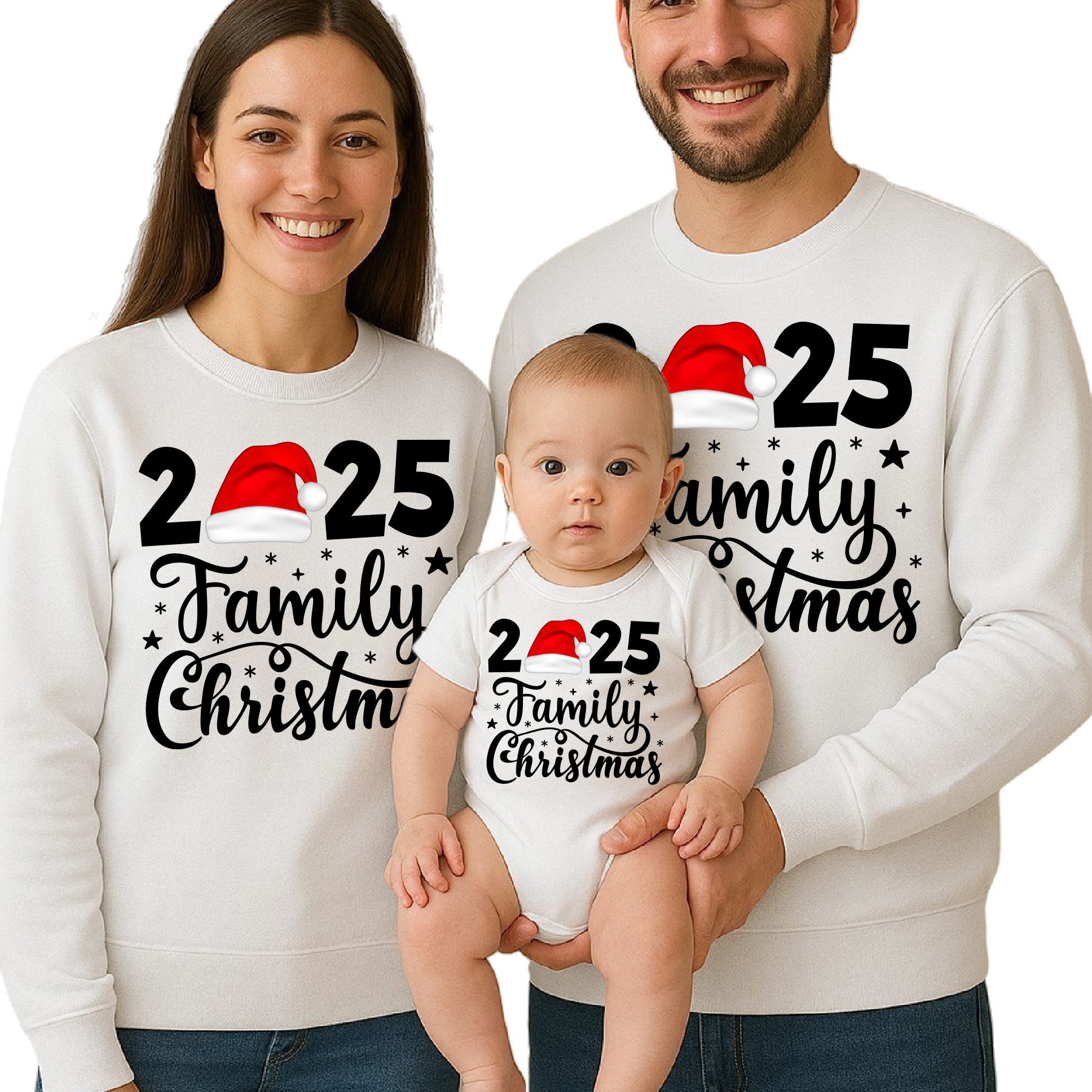Matching Family Christmas Sweatshirts 2025 – Cute Holiday Family Sweater