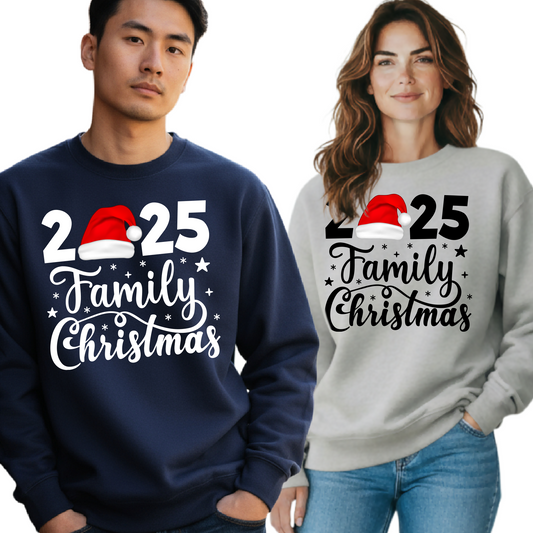 Matching Family Christmas Sweatshirts 2025 – Cute Holiday Family Sweater