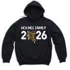 Custom Family New Year 2026 Hoodie – Personalized Holiday Hooded Sweatshirt