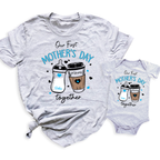First Mother’s Day Shirt 2026 Personalized Mommy Baby Tee