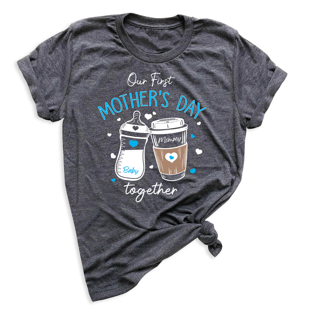 First Mother’s Day Shirt 2026 Personalized Mommy Baby Tee