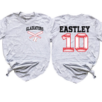 Custom Baseball Team Shirt with Name & Number Baseball Mom Tee
