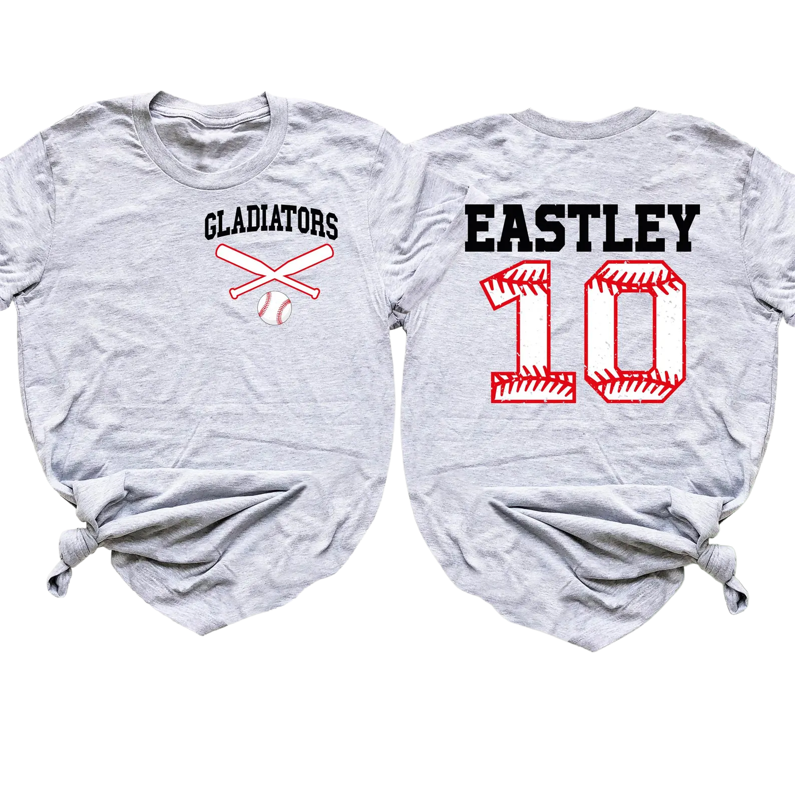Custom Baseball Team Shirt with Name & Number Baseball Mom Tee