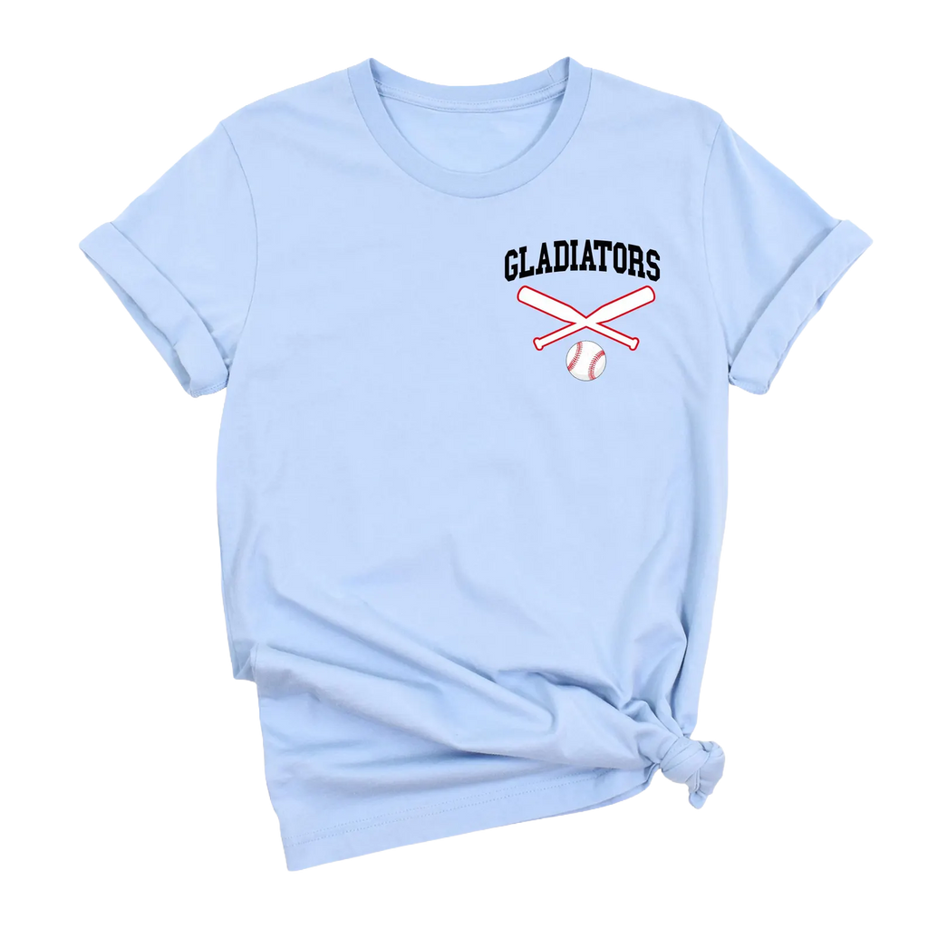 Custom Baseball Team Shirt with Name & Number Baseball Mom Tee