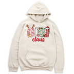 Custom Gigi Claus Hoodie, Family Matching Christmas Hoodies for Holiday Season