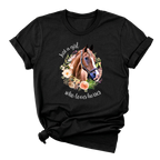 Just a Girl Who Loves Horses Shirt Horse Lover Gift Tee