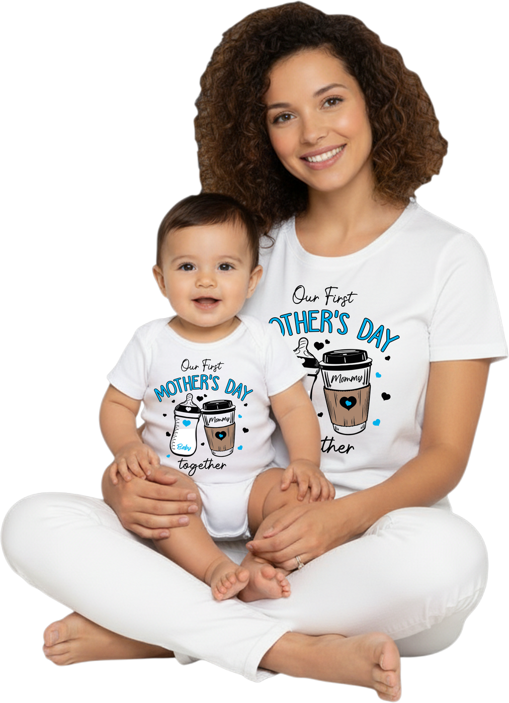 First Mother’s Day Shirt 2026 Personalized Mommy Baby Tee